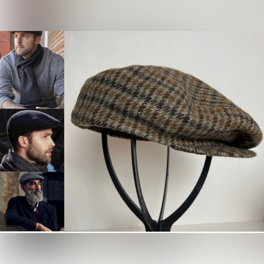 Country Gentleman Traveler‎ Plaid Wool Blend Ascot